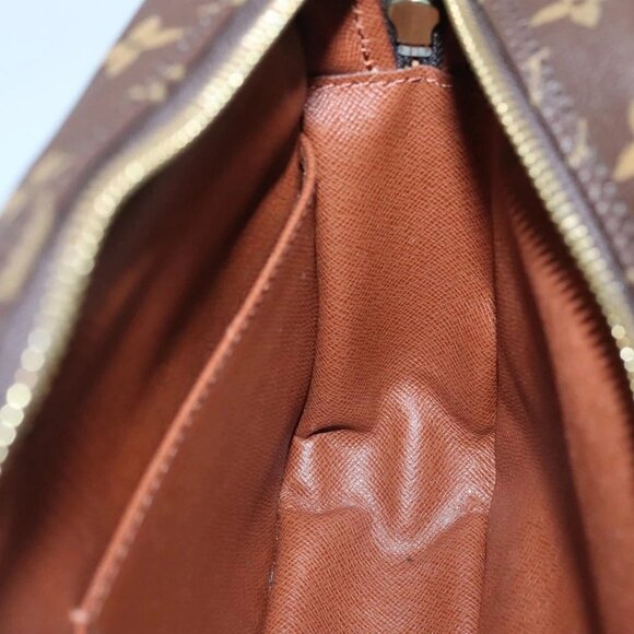 LOUIS VUITTON Monogram Compiegne 28 Clutch Bag M51845 LV Auth 135528 - Picture 8 of 16